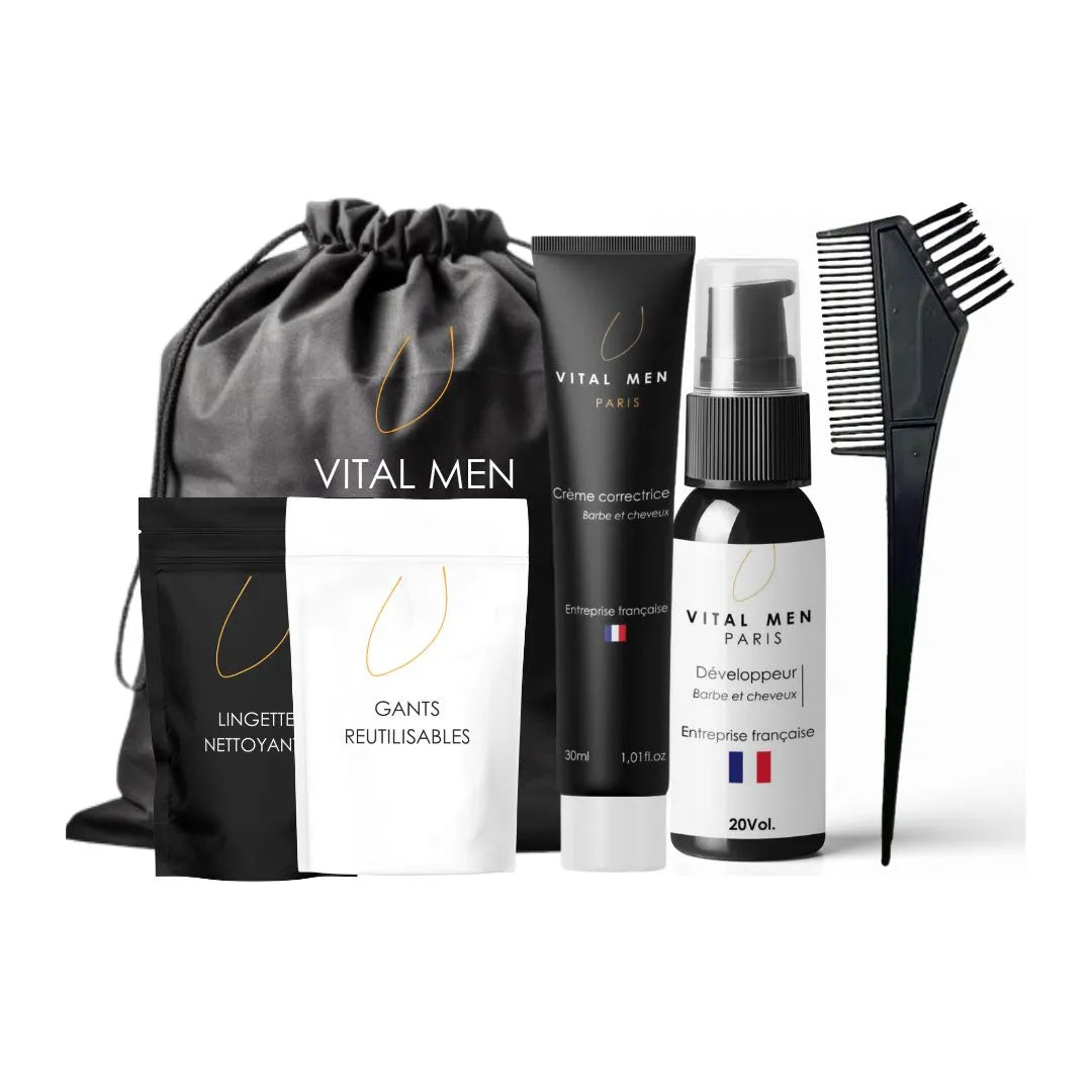 Le Camoufleur - Pack Ultime Anti Barbe et Cheveux Blancs
